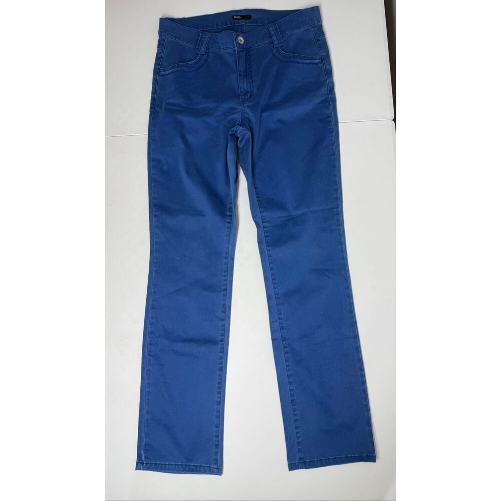 ANGELS Dolly Blue Bootcut Pants Women’s Size 42/ L Stretch Cotton Jeans Europe - Picture 2 of 16